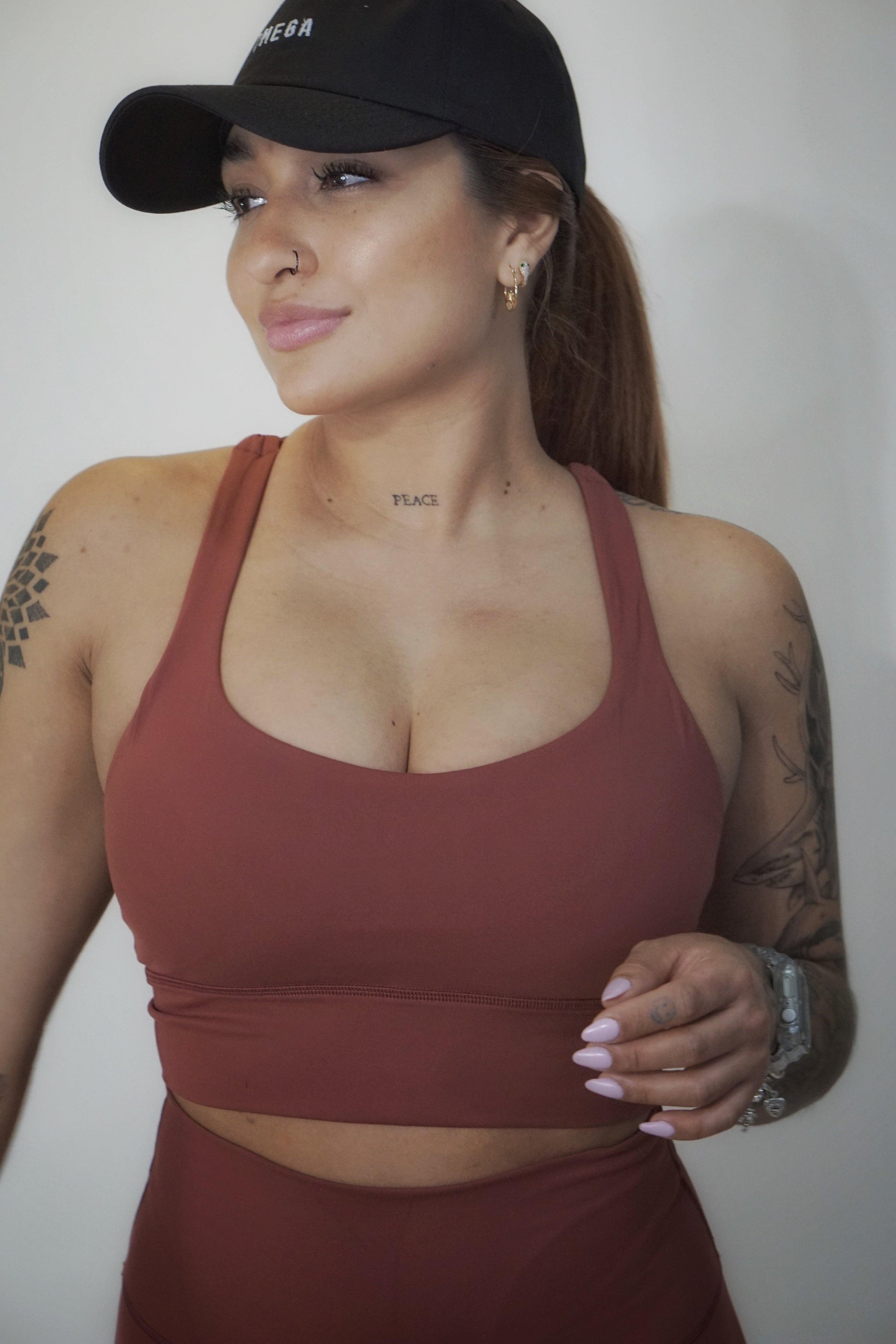 Supremacy Rouge Sports Bra - The Omega Fitness Workout Apparel