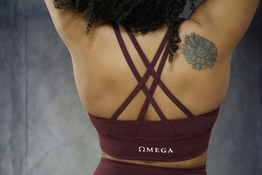 Absolute Berry Sports Bra - The Omega Fitness Workout Apparel