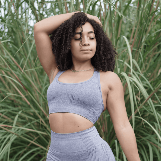 Ark Sports Bra - Indigo - The Omega Fitness Workout Apparel