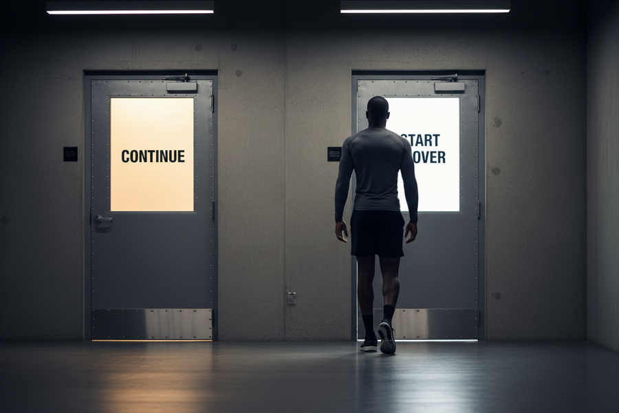 The Real Reason You Keep Starting Over