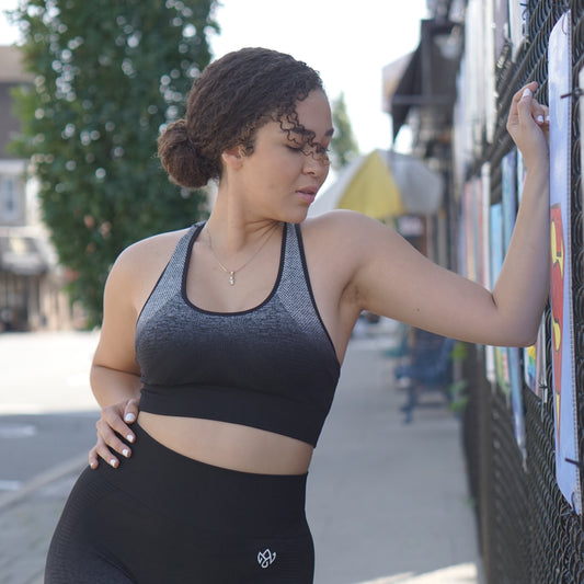 Omegaburn's PSI Women's Sexy Sports Bra with Cell Phone Pocket
