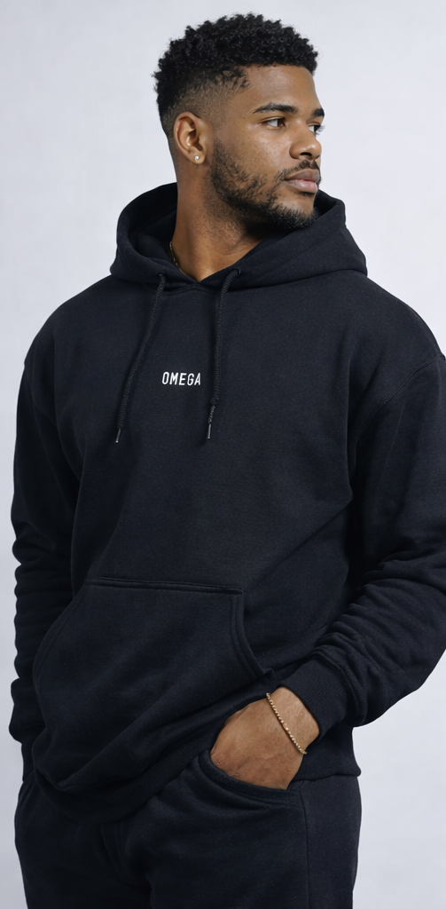 Surreal Omega Hoodie – Black