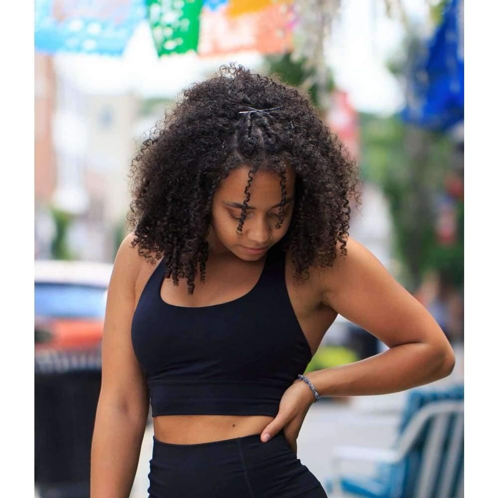 Omega Bra The Omega Fitness - Amplify Sports Bra - Obsidian Black