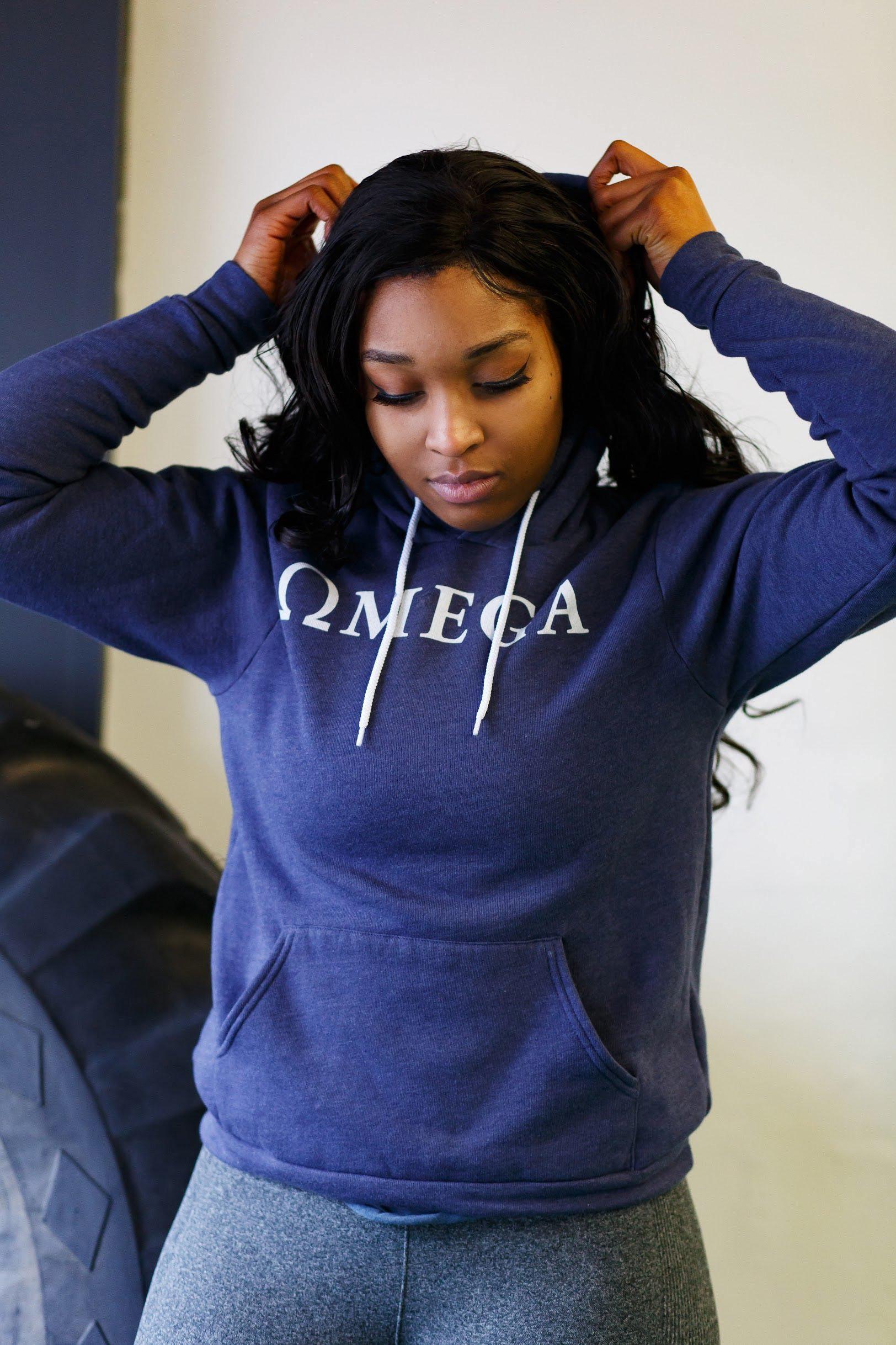 Bold Omega Hoodie - The Omega Fitness Workout Apparel